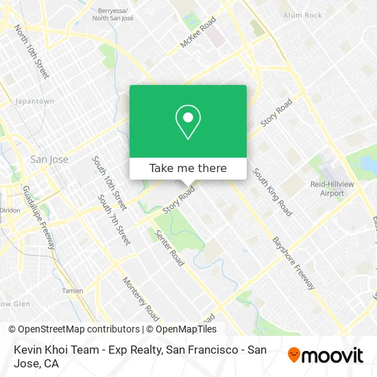 Mapa de Kevin Khoi Team - Exp Realty