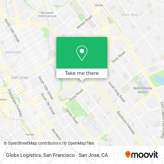 Globx Logistics map