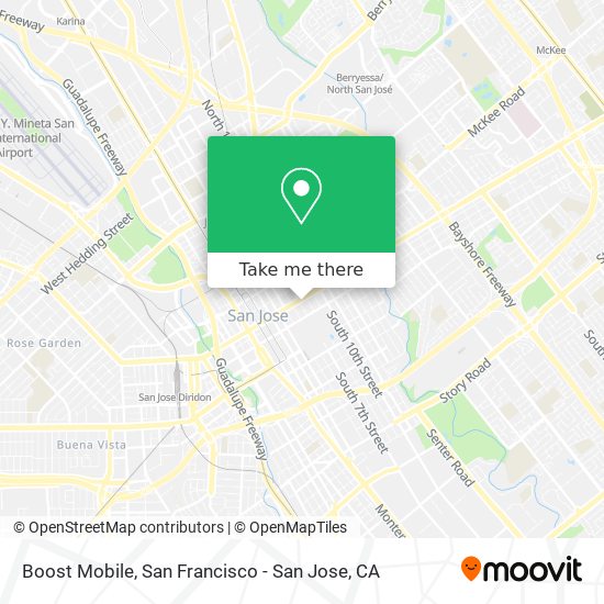 Boost Mobile map