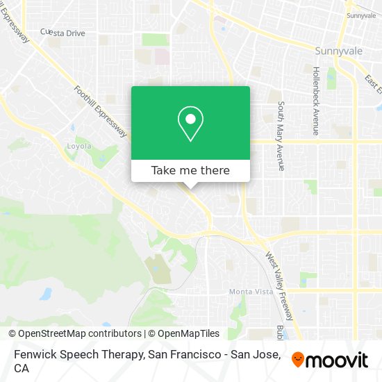 Mapa de Fenwick Speech Therapy