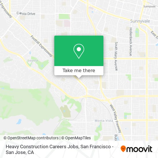 Mapa de Heavy Construction Careers Jobs