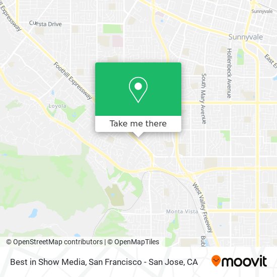 Best in Show Media map