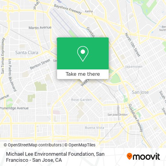 Mapa de Michael Lee Environmental Foundation