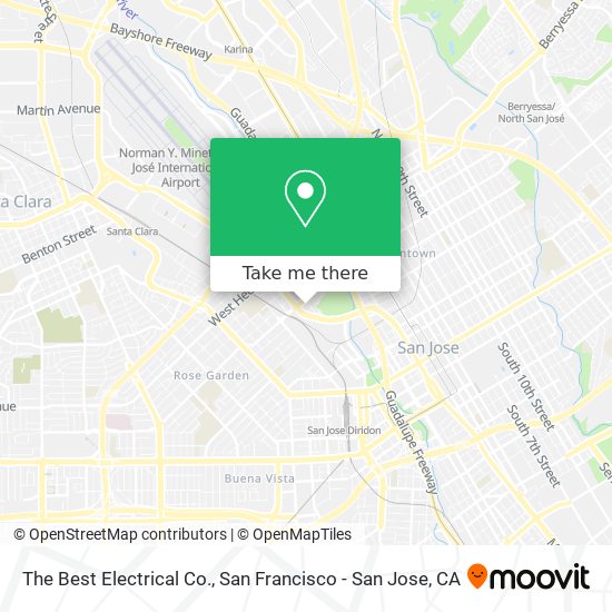 Mapa de The Best Electrical Co.