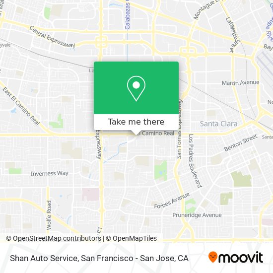 Mapa de Shan Auto Service