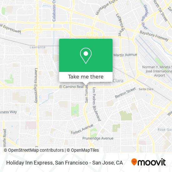 Holiday Inn Express map