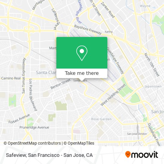 Safeview map