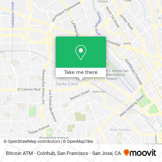 Mapa de Bitcoin ATM - Coinhub
