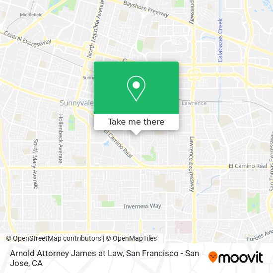 Mapa de Arnold Attorney James at Law