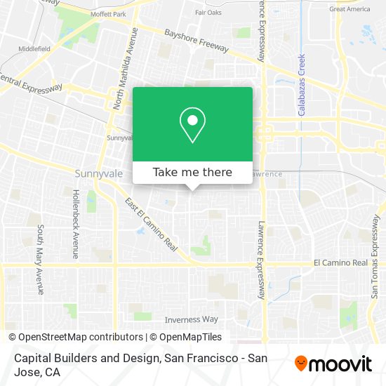 Capital Builders and Design map