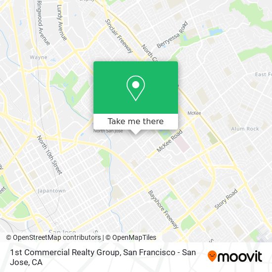 1st Commercial Realty Group map