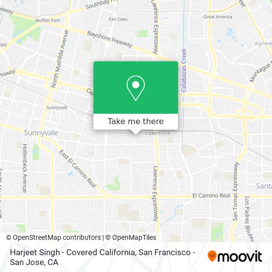 Harjeet Singh - Covered California map