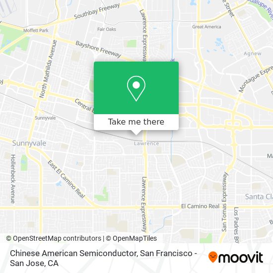 Mapa de Chinese American Semiconductor