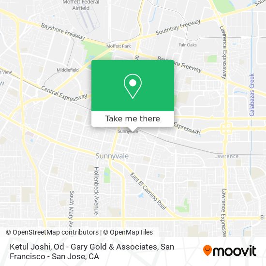 Mapa de Ketul Joshi, Od - Gary Gold & Associates