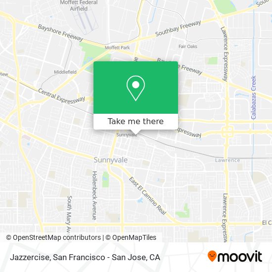 Jazzercise map