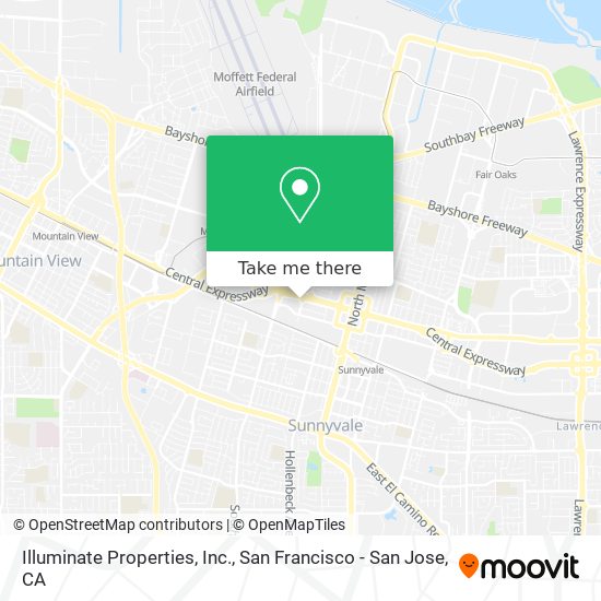 Mapa de Illuminate Properties, Inc.