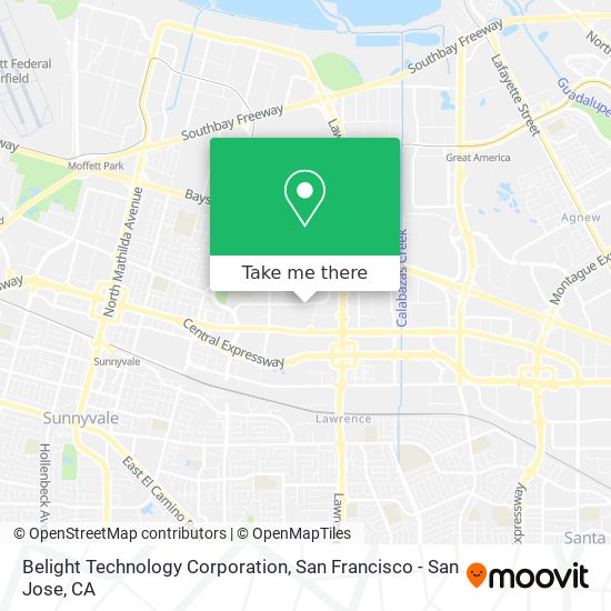 Mapa de Belight Technology Corporation