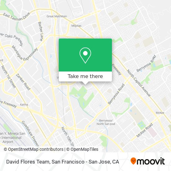 David Flores Team map