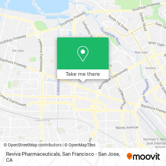 Reviva Pharmaceuticals map