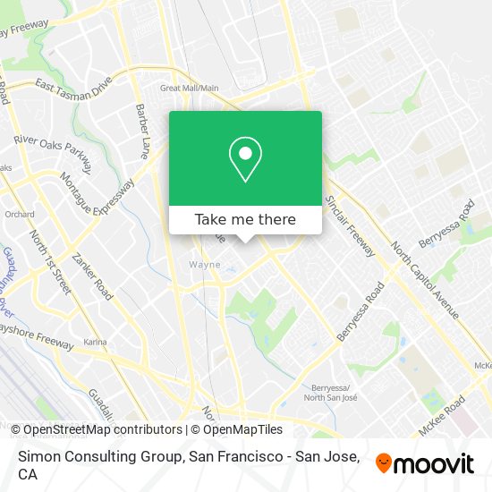 Simon Consulting Group map