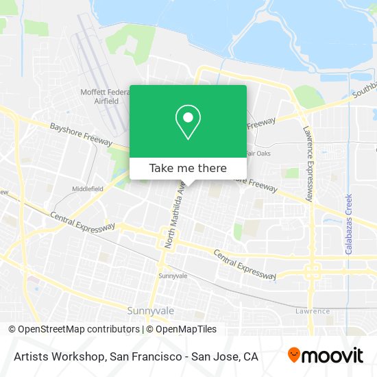 Artists Workshop map