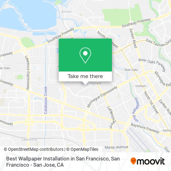 Best Wallpaper Installation in San Francisco map