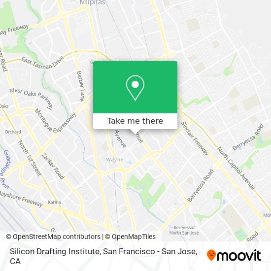 Mapa de Silicon Drafting Institute