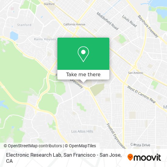 Electronic Research Lab map