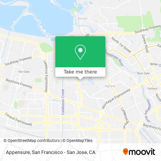 Appensure map