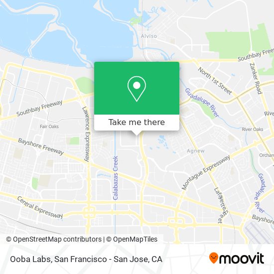 Ooba Labs map