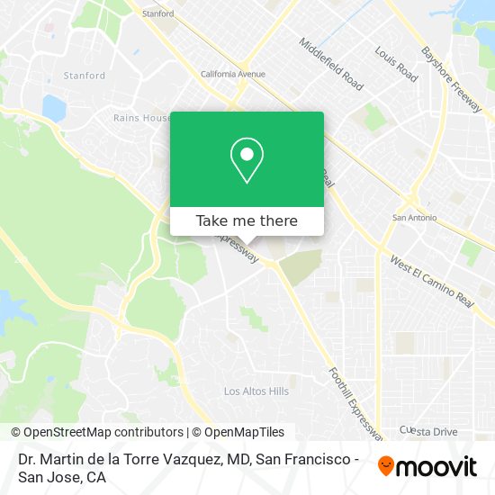 Mapa de Dr. Martin de la Torre Vazquez, MD