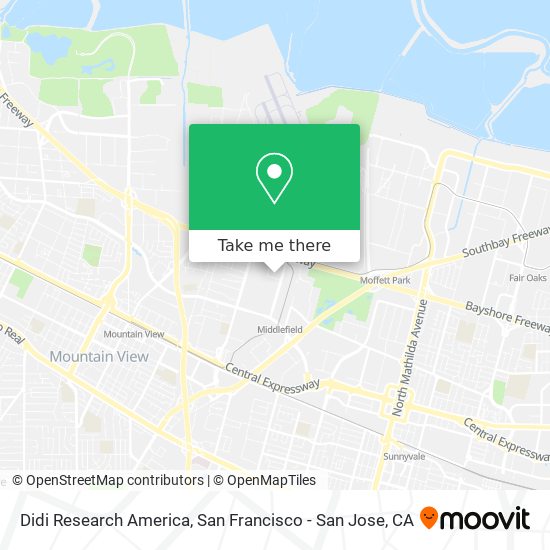 Didi Research America map