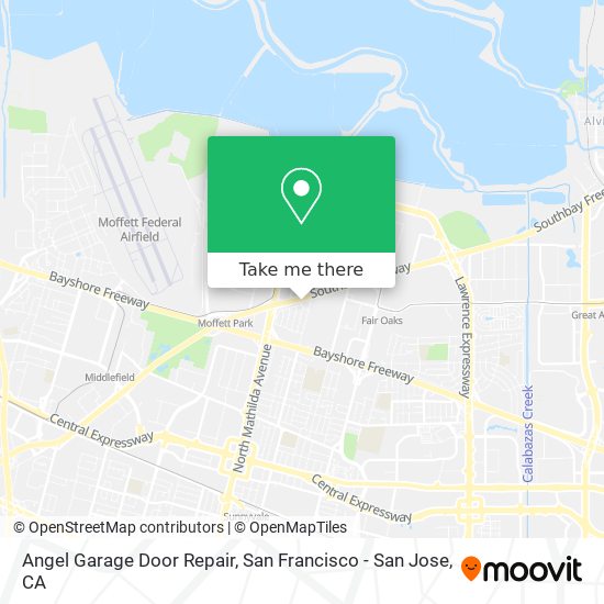 Angel Garage Door Repair map