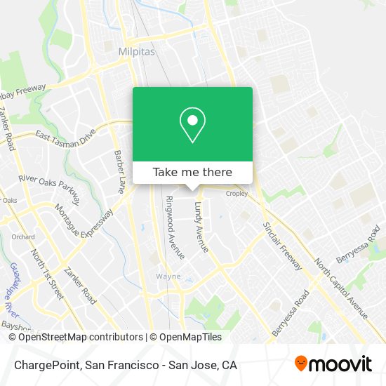 ChargePoint map