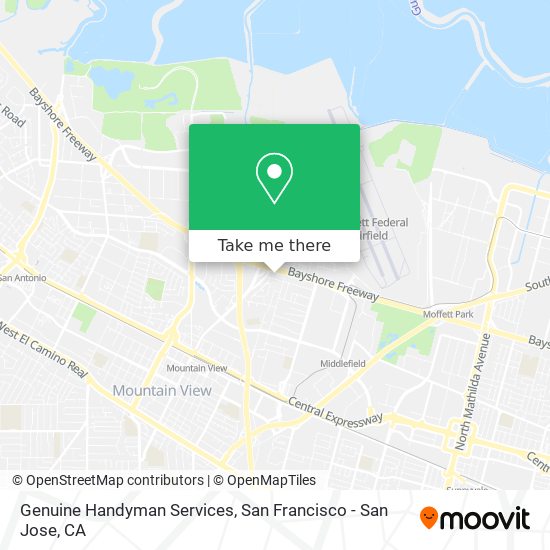 Mapa de Genuine Handyman Services