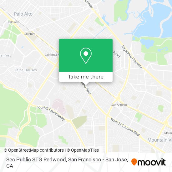 Mapa de Sec Public STG Redwood