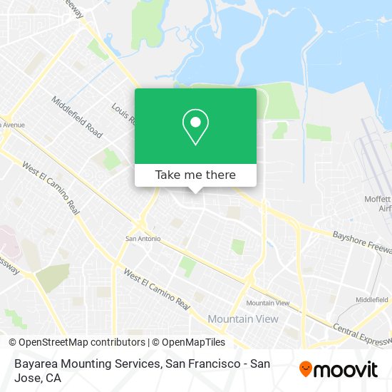 Mapa de Bayarea Mounting Services