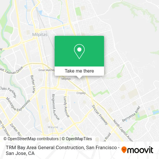 TRM Bay Area General Construction map