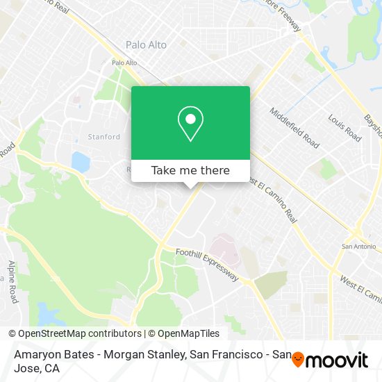 Mapa de Amaryon Bates - Morgan Stanley