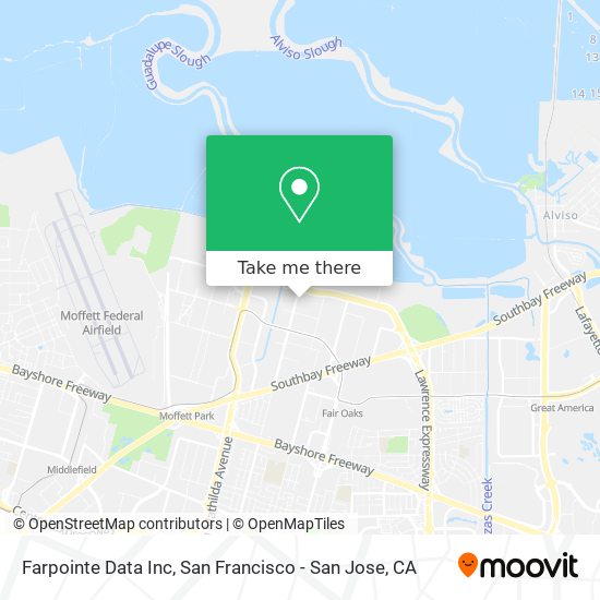 Farpointe Data Inc map