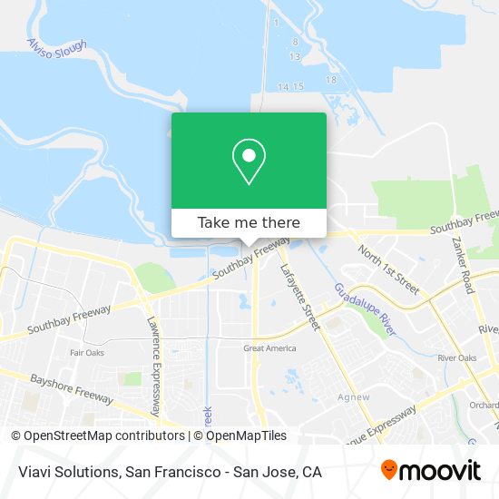 Viavi Solutions map