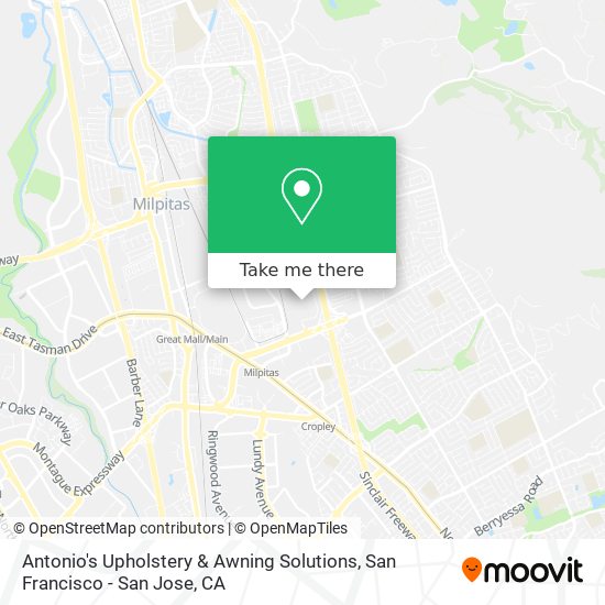 Antonio's Upholstery & Awning Solutions map