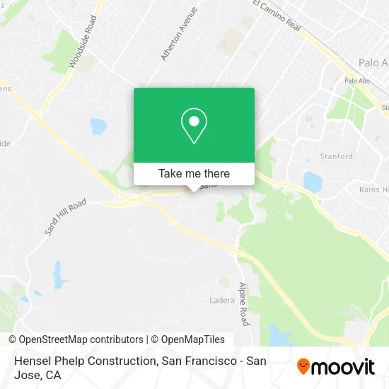 Mapa de Hensel Phelp Construction