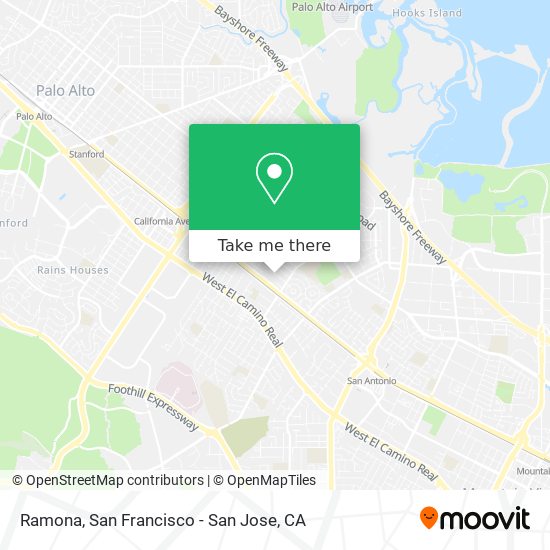 Ramona map