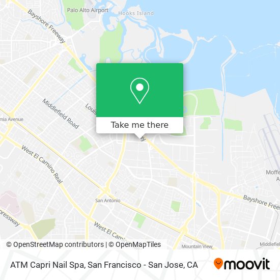 ATM Capri Nail Spa map