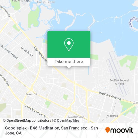 Googleplex - B46 Meditation map