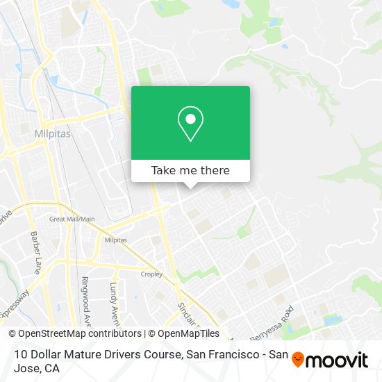 10 Dollar Mature Drivers Course map
