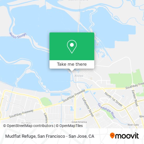 Mapa de Mudflat Refuge