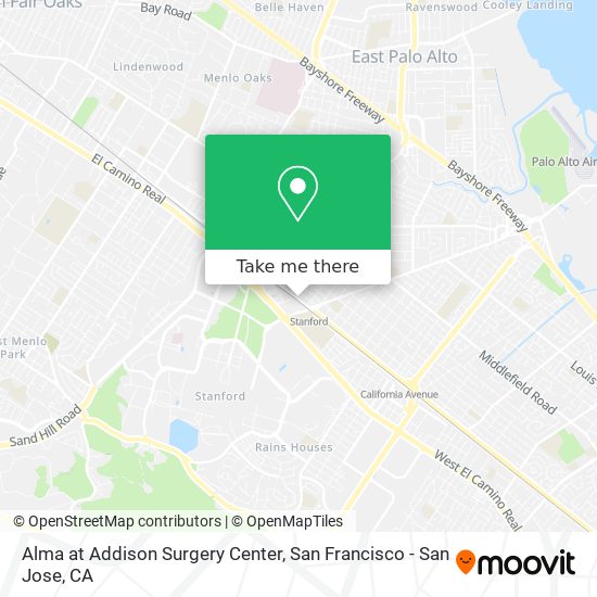 Alma at Addison Surgery Center map