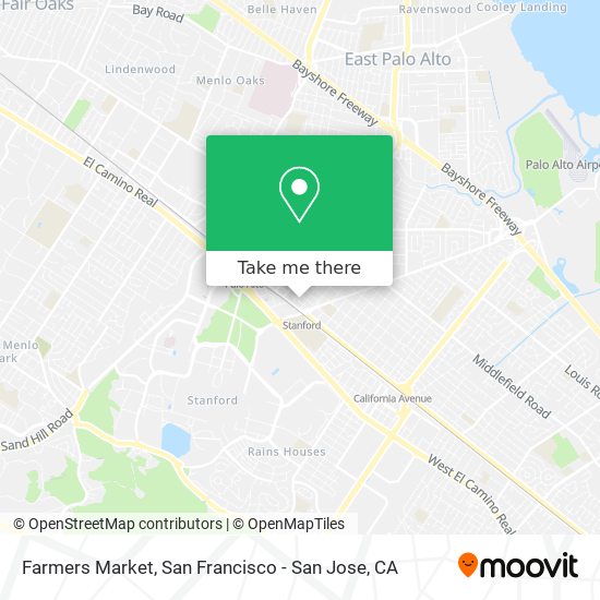 Farmers Market map